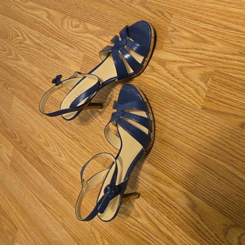 Kelly & Katie Blue High Heel Sandals